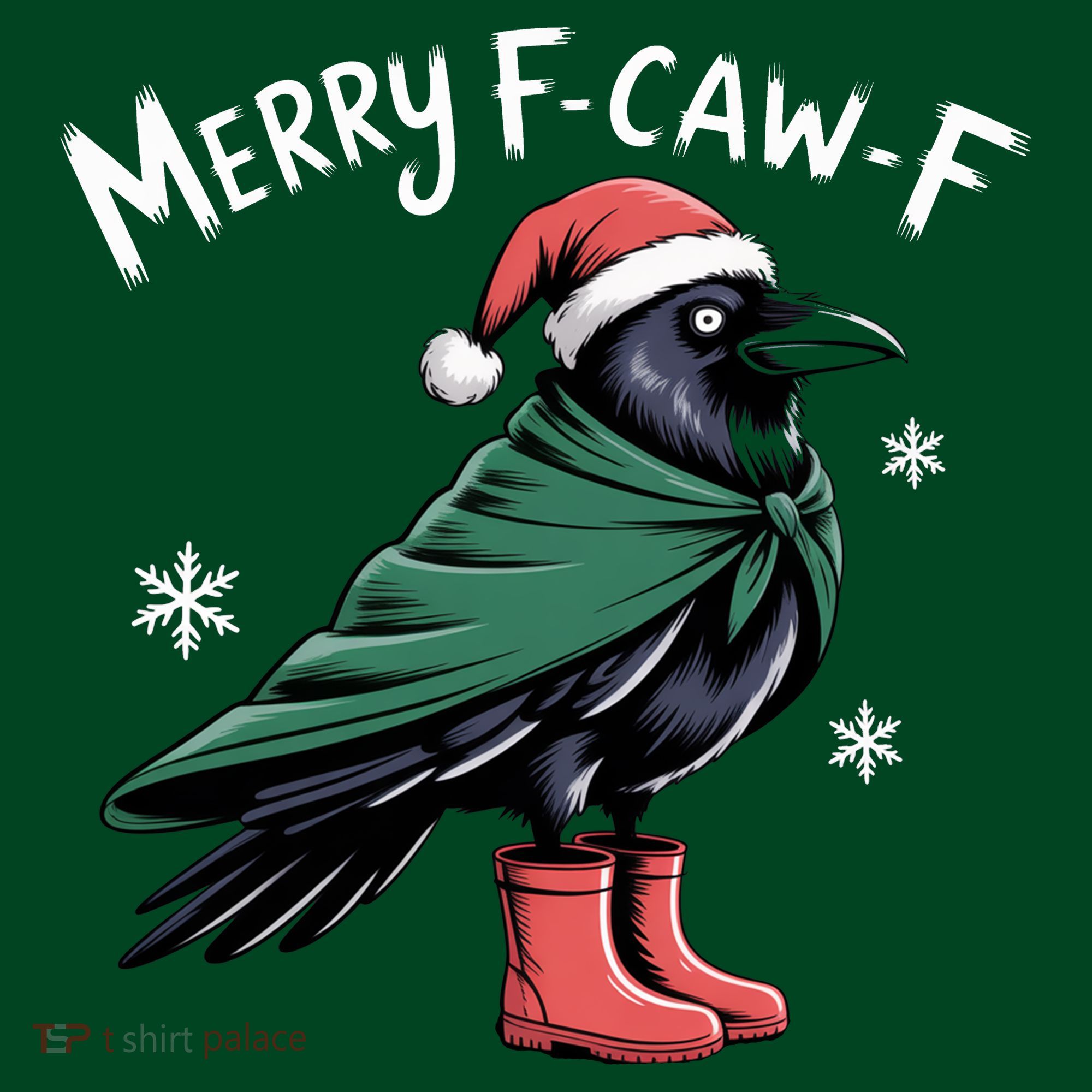 Merry F-Caw-F Christmas! Hoodie