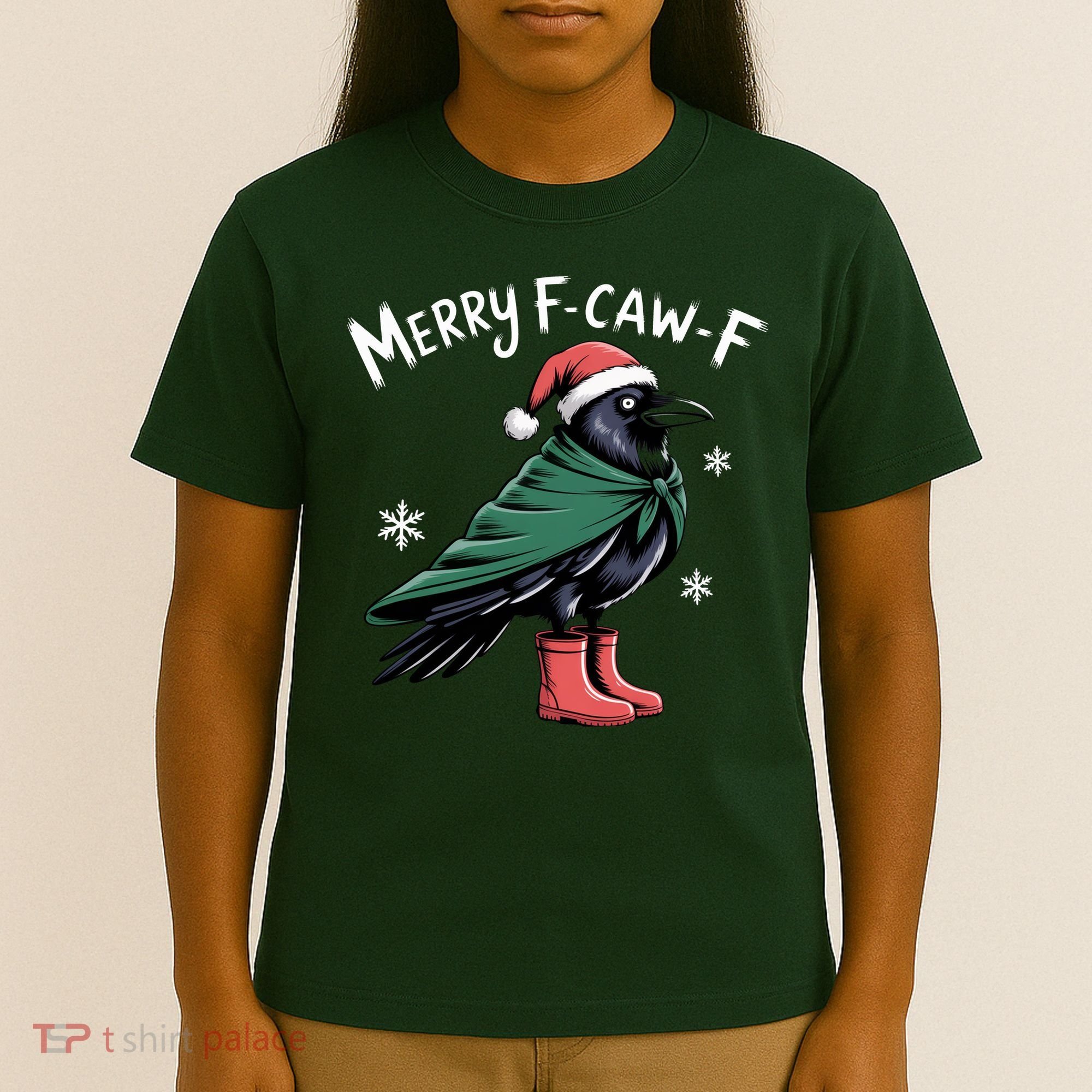 Merry F-Caw-F Christmas! T-Shirt