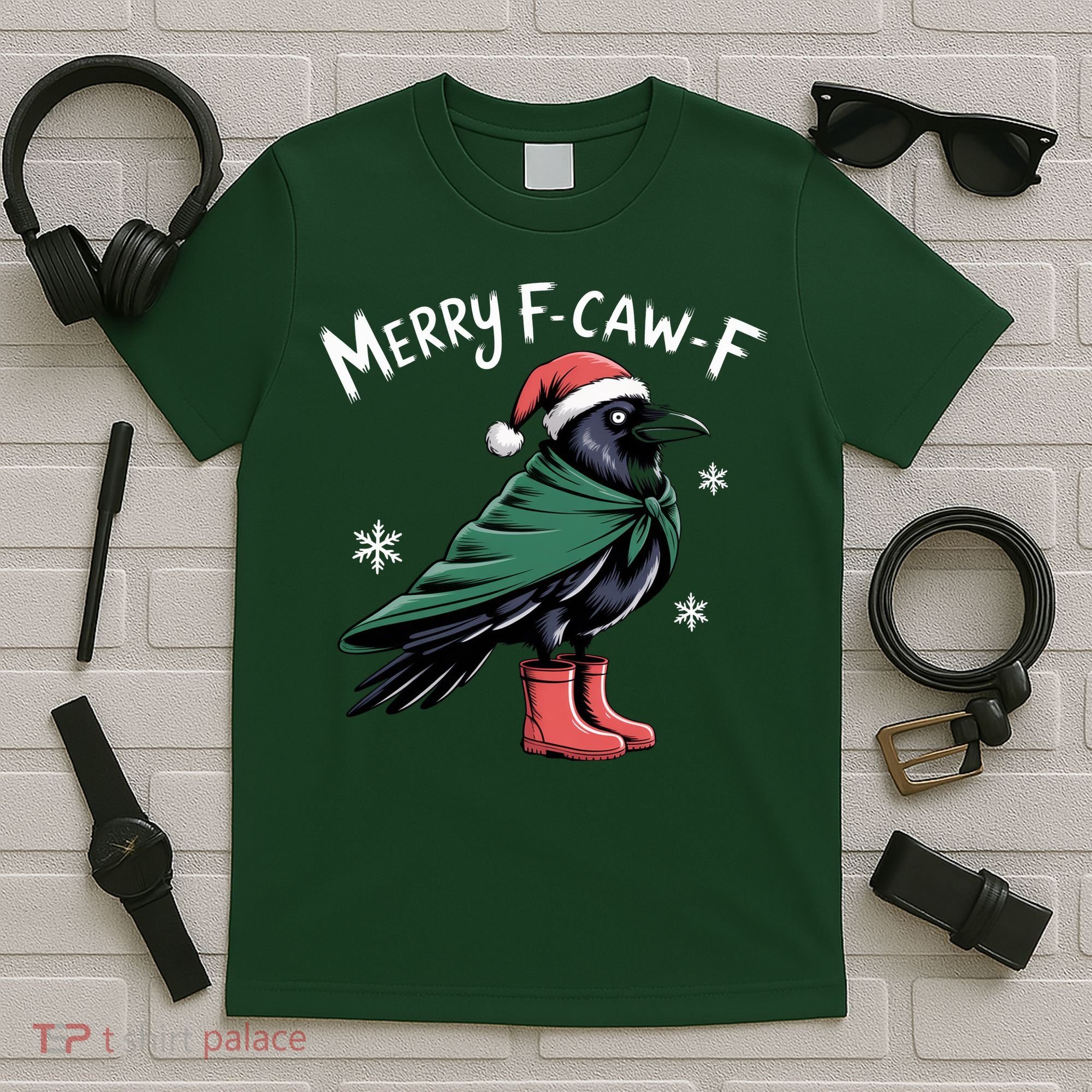 Merry F-Caw-F Christmas! T-Shirt