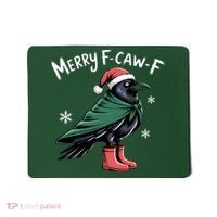 Merry F-Caw-F Christmas! Mousepad thumb 0
