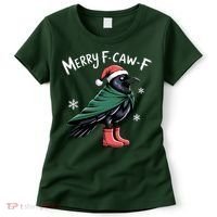 Merry F-Caw-F Christmas! Women's T-Shirt thumb 0