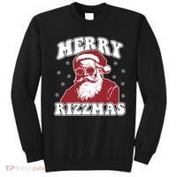 Merry Funny Christmas Rizz Santa Claus Rizzler Sweatshirt thumb 0