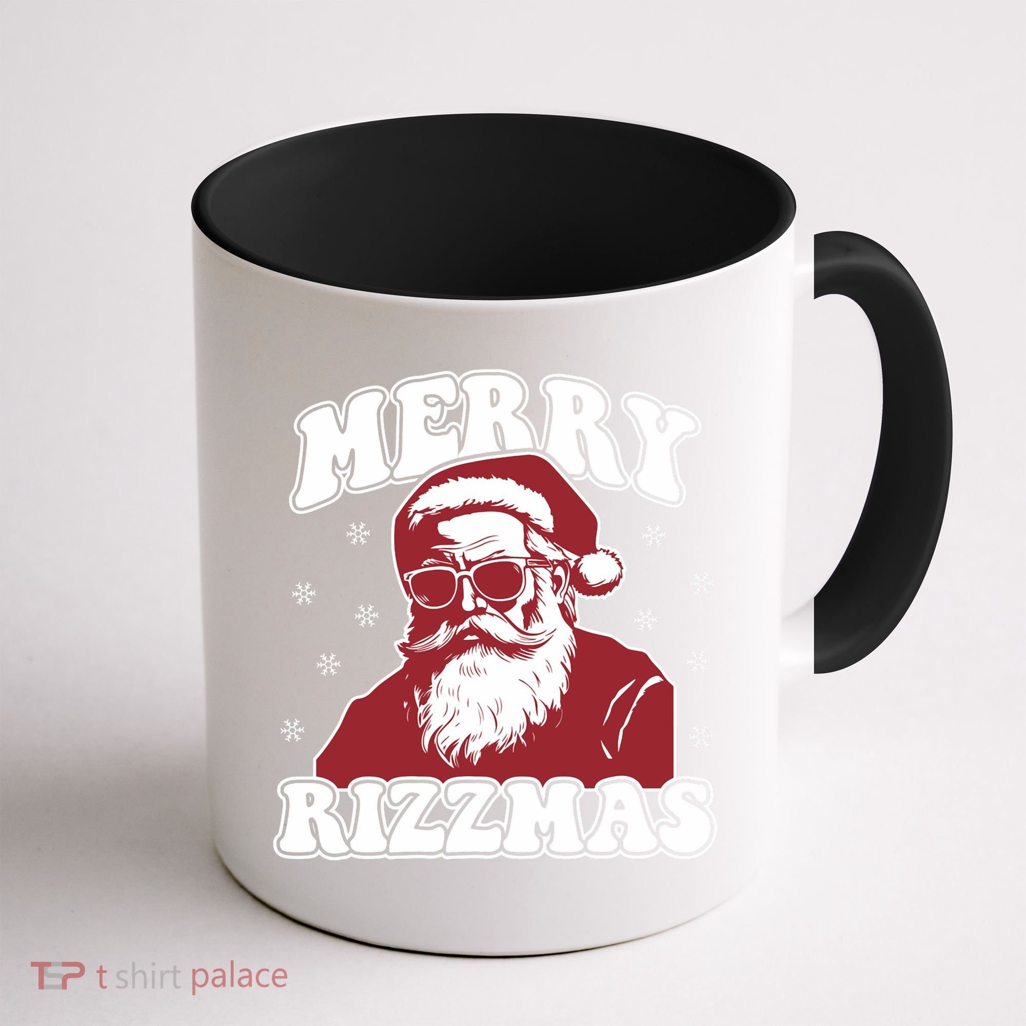 Merry Funny Christmas Rizz Santa Claus Rizzler Coffee Mug