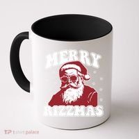 Merry Funny Christmas Rizz Santa Claus Rizzler Coffee Mug thumb 0