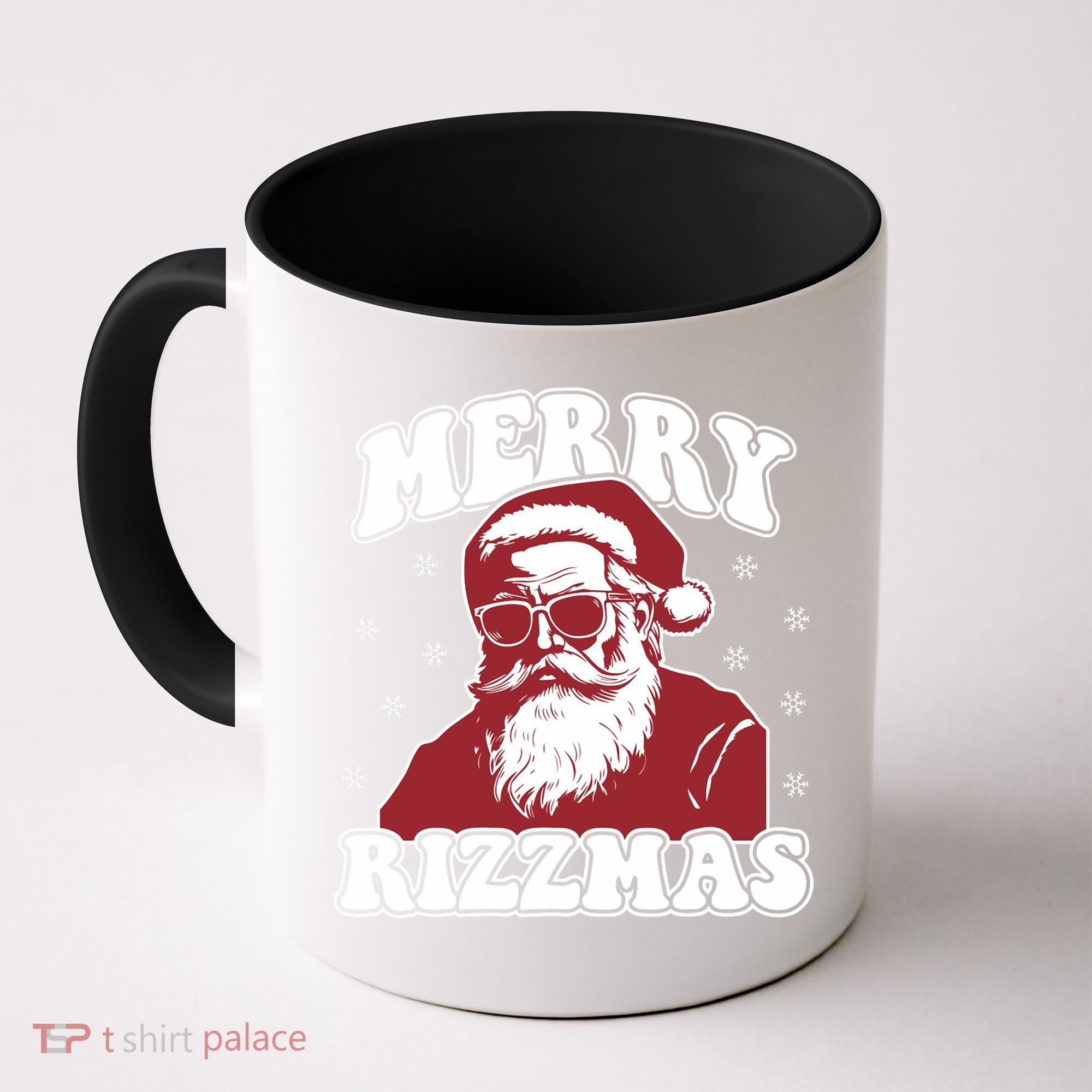 Merry Funny Christmas Rizz Santa Claus Rizzler Coffee Mug