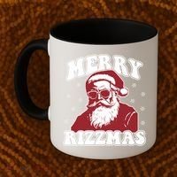 Merry Funny Christmas Rizz Santa Claus Rizzler Coffee Mug thumb 2