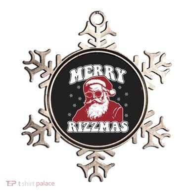 Merry Funny Christmas Rizz Santa Claus Rizzler Ornament