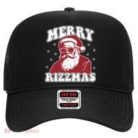 Merry Funny Christmas Rizz Santa Claus Rizzler Hat thumb 0