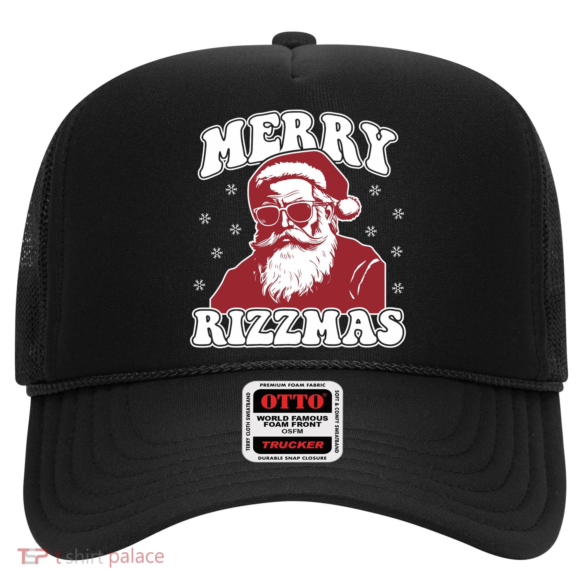 Merry Funny Christmas Rizz Santa Claus Rizzler Hat