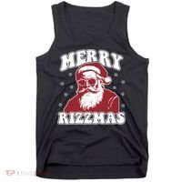 Merry Funny Christmas Rizz Santa Claus Rizzler Tank Top thumb 0