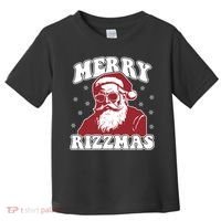 Merry Funny Christmas Rizz Santa Claus Rizzler Toddler T-Shirt thumb 0