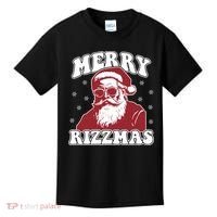 Merry Funny Christmas Rizz Santa Claus Rizzler Kids T-Shirt thumb 0