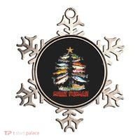 Merry Fishmas Christmas Tree Fish Funny Fishing Ornament thumb 0