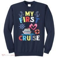 My First Cruise, Wo, Girl and Boy Funny Cruise Trip Sweatshirt thumb 0