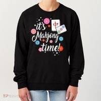 Mahjong For Chinese Or Mahjong Player Women's Sweatshirt thumb 0