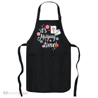 Mahjong For Chinese Or Mahjong Player Apron