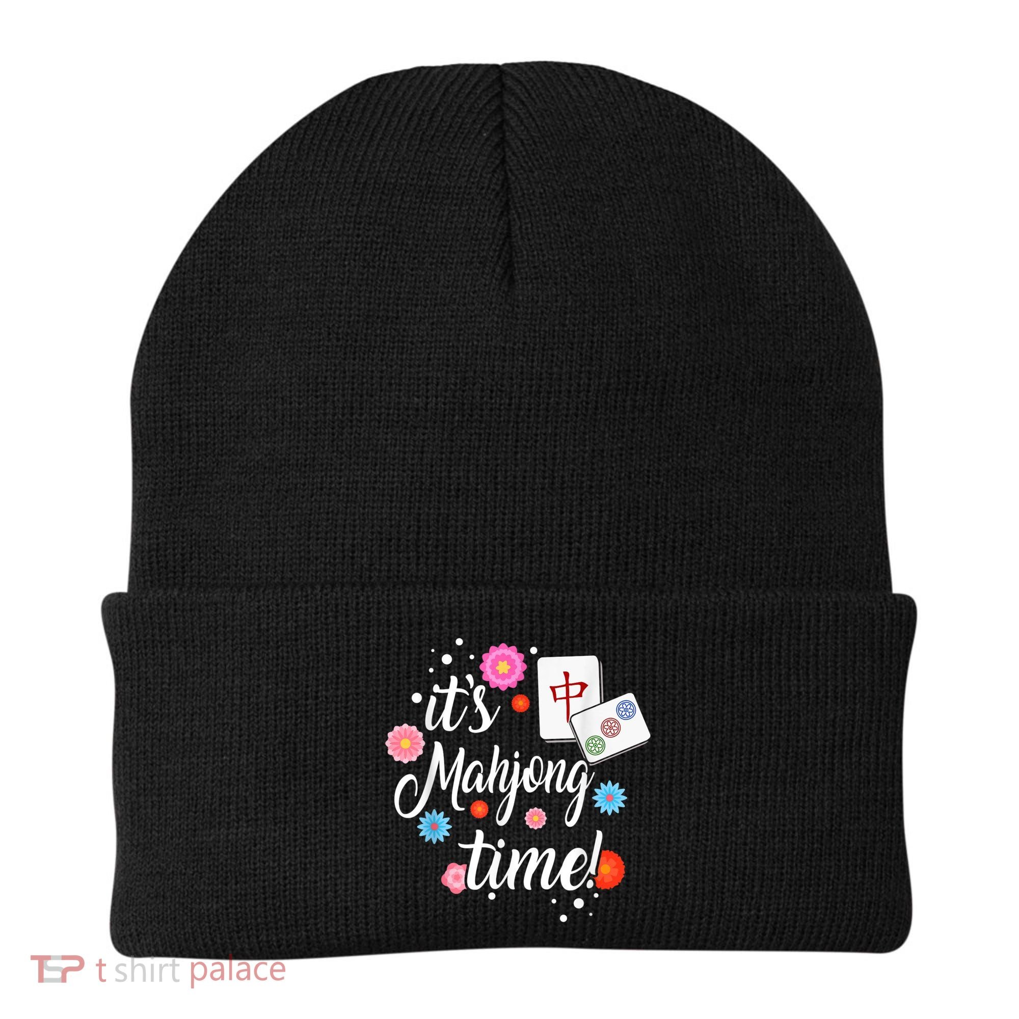Mahjong For Chinese Or Mahjong Player Beanie