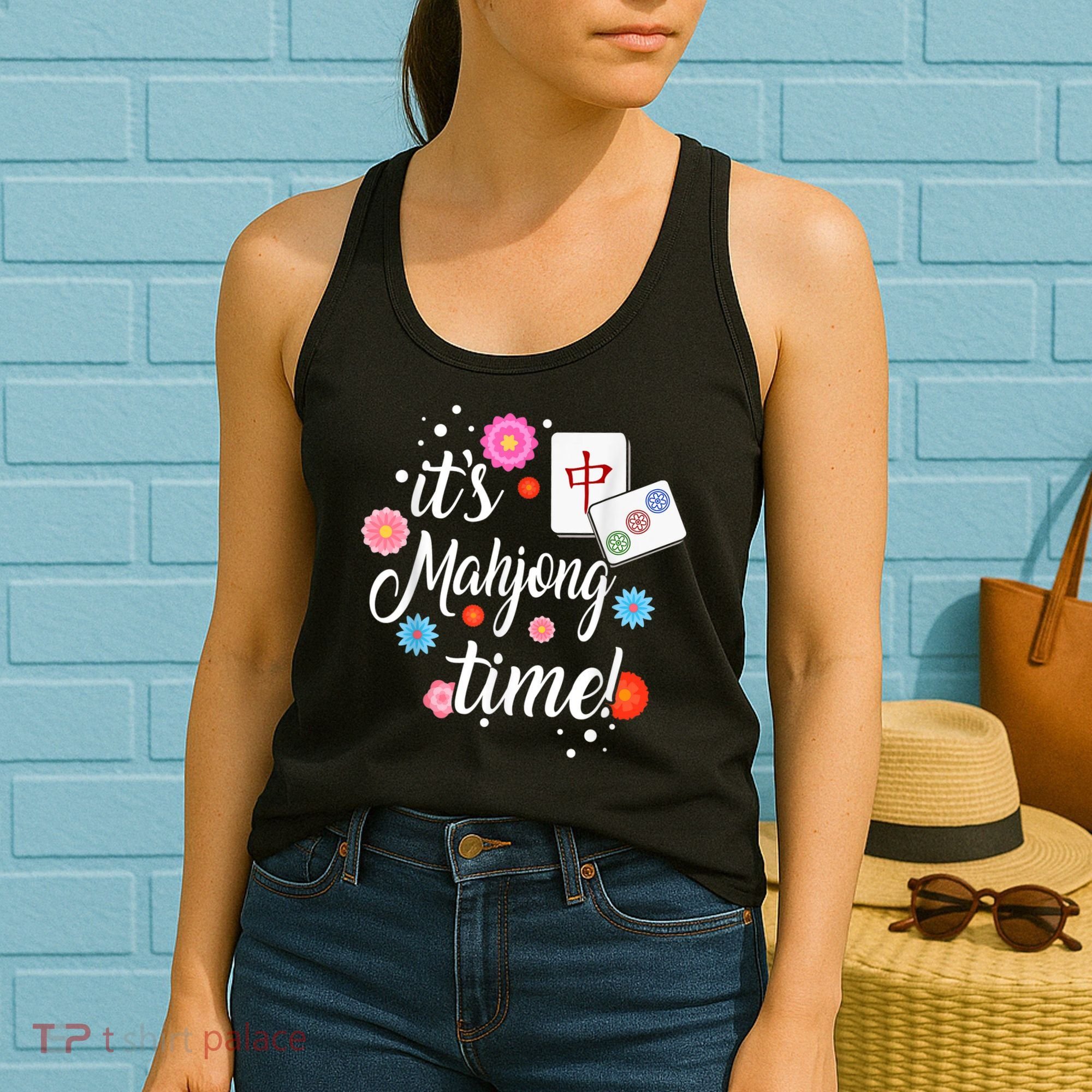 Mahjong For Chinese Or Mahjong Player Women's Tank Top