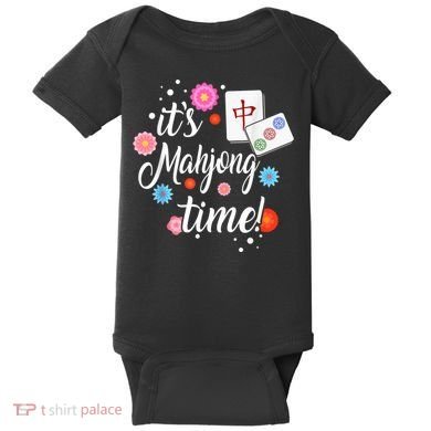 Mahjong For Chinese Or Mahjong Player Baby Bodysuit