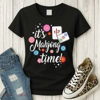 Mahjong For Chinese Or Mahjong Player Women's T-Shirt thumb 3