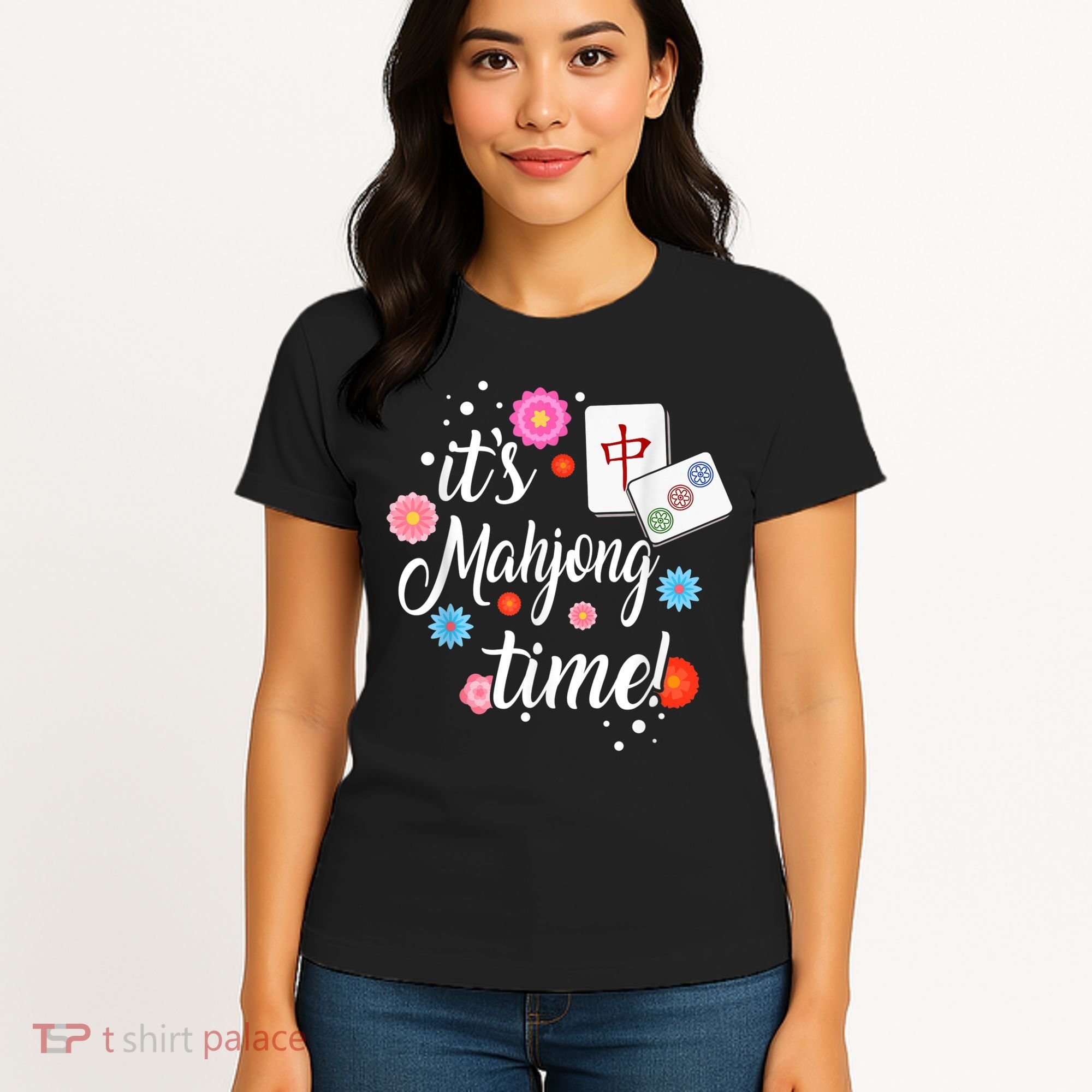 Mahjong For Chinese Or Mahjong Player Women's T-Shirt