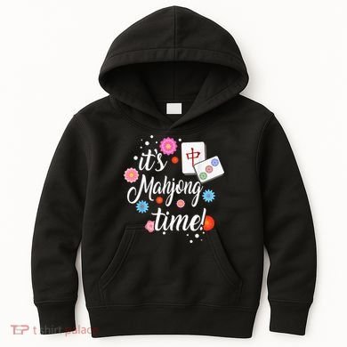 Mahjong For Chinese Or Mahjong Player Kids Hoodie