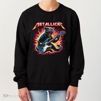 Metallicat Funny Cat Women's Sweatshirt thumb 0