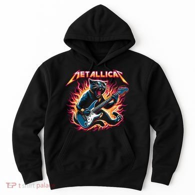 Metallicat Funny Cat Hoodie