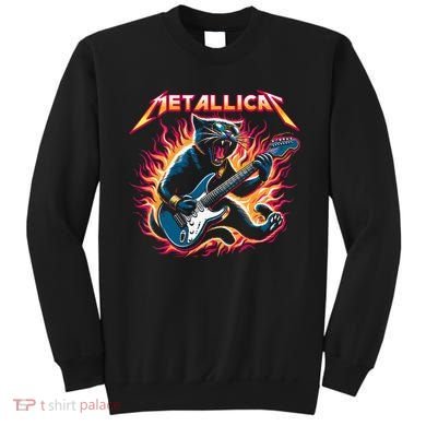 Metallicat Funny Cat Sweatshirt