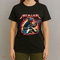 Metallicat Funny Cat T-Shirt thumb 4
