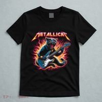 Metallicat Funny Cat T-Shirt thumb 5