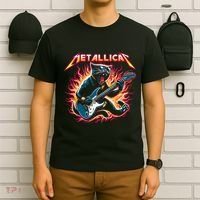 Metallicat Funny Cat T-Shirt thumb 6