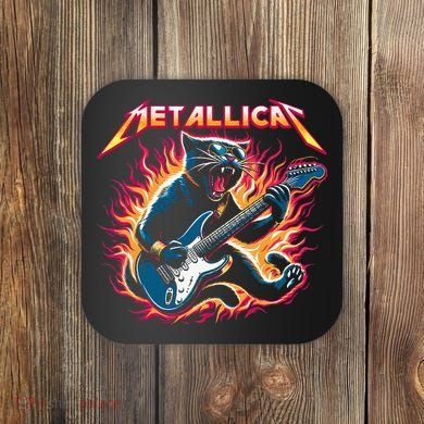 Metallicat Funny Cat Coaster