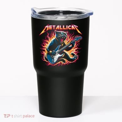 Metallicat Funny Cat Tumbler