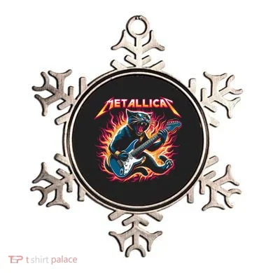 Metallicat Funny Cat Ornament