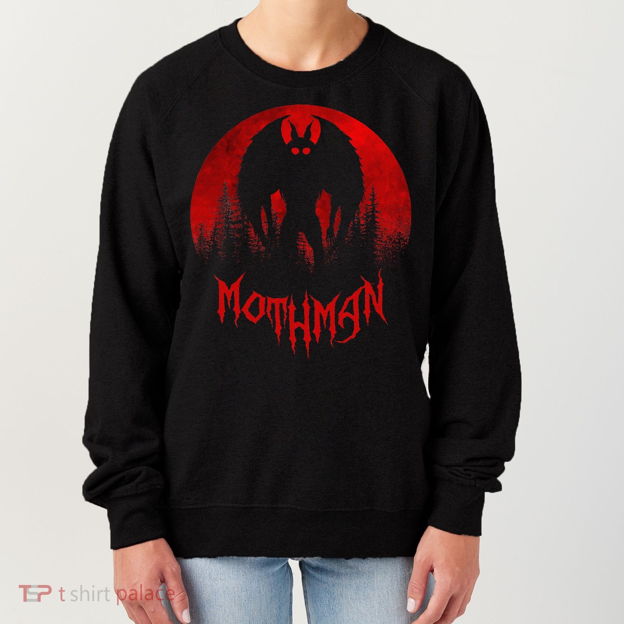 Mothman Folklore Cryptid Women's Sweatshirt