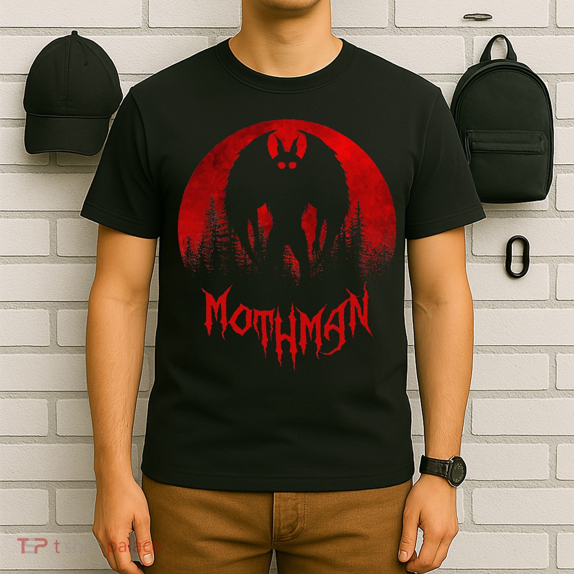 Mothman Folklore Cryptid T-Shirt