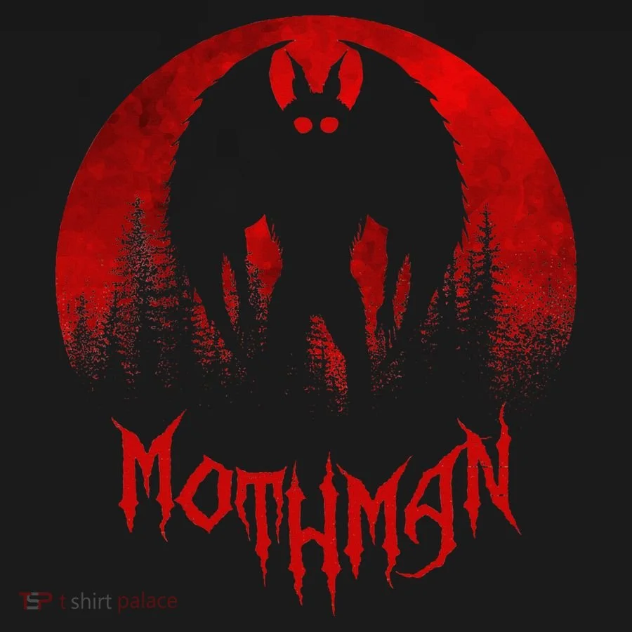 Mothman Folklore Cryptid Mousepad