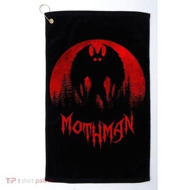 Mothman Folklore Cryptid Golf Towel