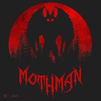 Mothman Folklore Cryptid Golf Towel thumb 3