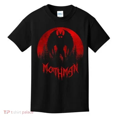 Mothman Folklore Cryptid Kids T-Shirt