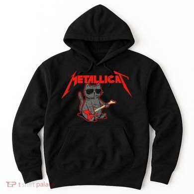 Metallicat Funny Cat Hoodie