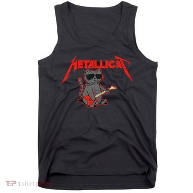Metallicat Funny Cat Tank Top
