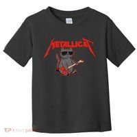 Metallicat Funny Cat Toddler T-Shirt thumb 0