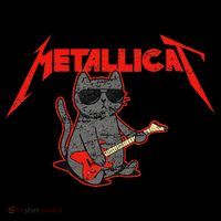 Metallicat Funny Cat Women's T-Shirt thumb 6