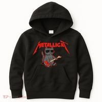 Metallicat Funny Cat Kids Hoodie thumb 0