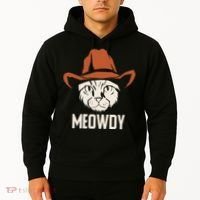 Meowdy Funny Cat Cowboy Hoodie thumb 2