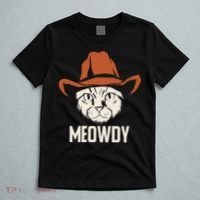 Meowdy Funny Cat Cowboy T-Shirt thumb 5
