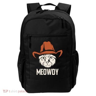 Meowdy Funny Cat Cowboy Backpack