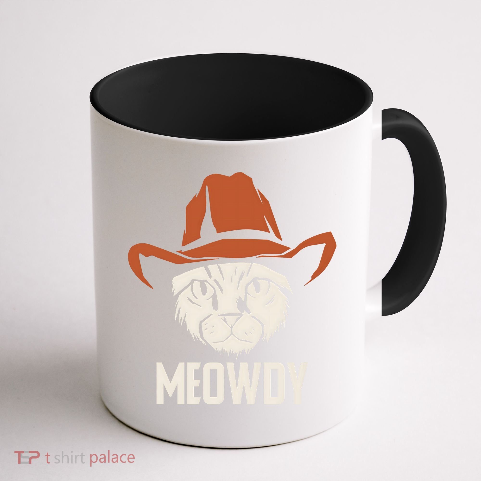 Meowdy Funny Cat Cowboy Coffee Mug